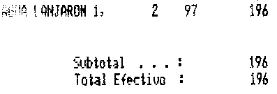 Un tiquet de compra d'un super