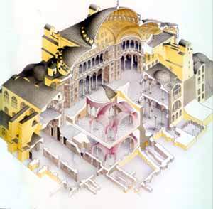 Dibuix de Santa Sofia