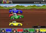 Descripci&oacute;: present progressive actions Game