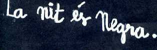 la nit �s negre