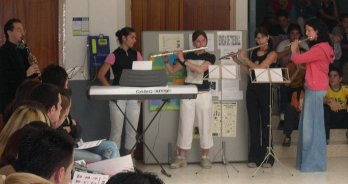 Fuster, Clara, Ester, Eva