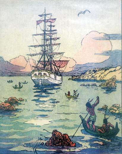 Il·lustració de Junceda a la tapa de Lau (la il·lustració és també el fons de pàgina)