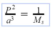 fórmula de Kepler