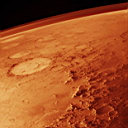 Foto de la atmsfera marciana